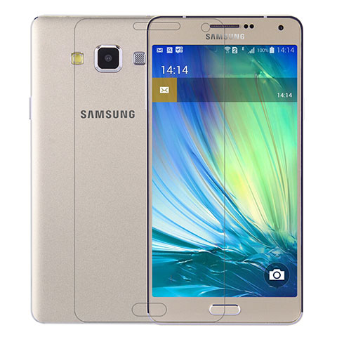 Film Verre Trempe Protecteur d'Ecran T01 pour Samsung Galaxy A7 SM-A700 Clair