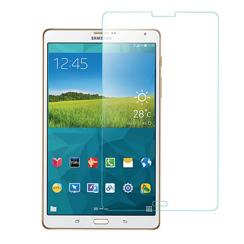 Film Verre Trempe Protecteur d'Ecran T01 pour Samsung Galaxy Tab S 8.4 SM-T700 Clair