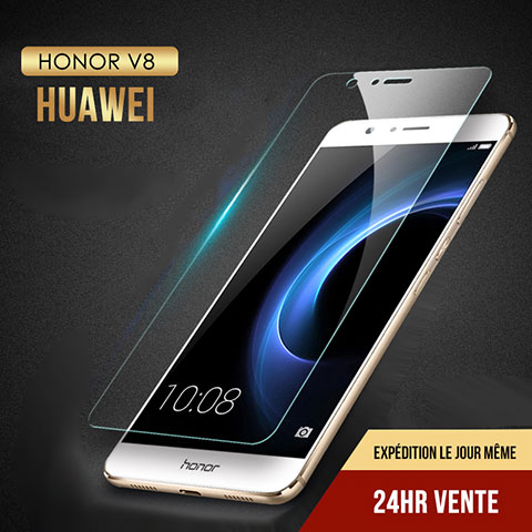 Film Verre Trempe Protecteur d'Ecran T02 pour Huawei Honor V8 Clair