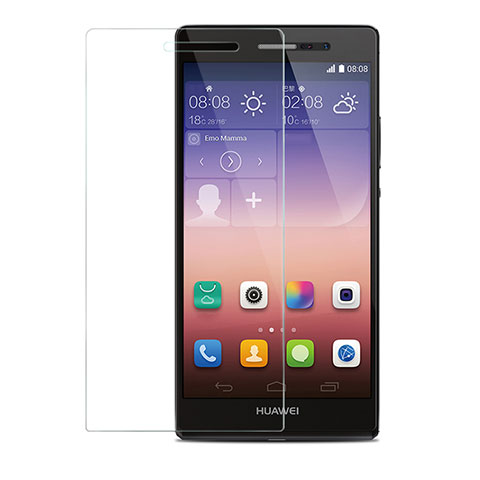 Film Verre Trempe Protecteur d'Ecran T04 pour Huawei P7 Dual SIM Clair