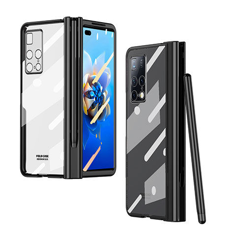 Housse Antichocs Rigide Transparente Crystal ZL2 pour Huawei Mate X2 Noir