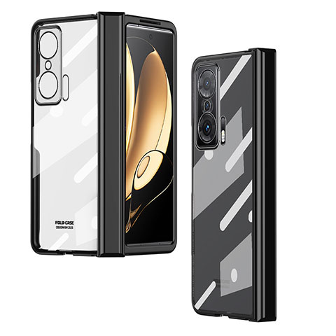 Housse Antichocs Rigide Transparente Crystal ZL3 pour Huawei Honor Magic V 5G Noir