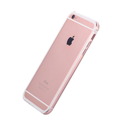 Housse Contour Luxe Aluminum Metal pour Apple iPhone 6 Plus Or Rose