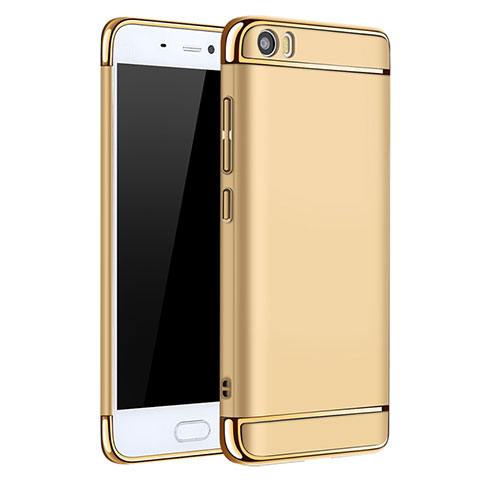 Housse Contour Luxe Metal et Plastique pour Xiaomi Mi 5 Or