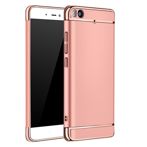 Housse Contour Luxe Metal et Plastique pour Xiaomi Mi 5S Or Rose