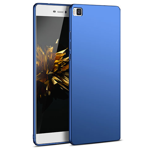 Housse Plastique Rigide Mat M03 pour Huawei P8 Bleu