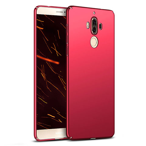 Housse Plastique Rigide Mat M11 pour Huawei Mate 9 Rouge