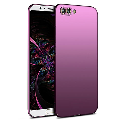 Housse Plastique Rigide Mat pour Huawei Honor V10 Violet