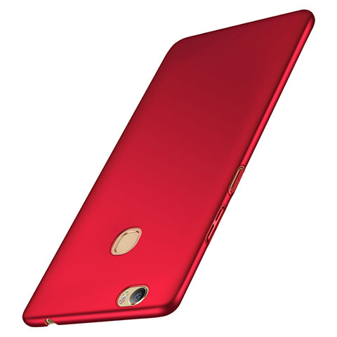 Housse Plastique Rigide Mat pour Huawei Honor V8 Max Rouge