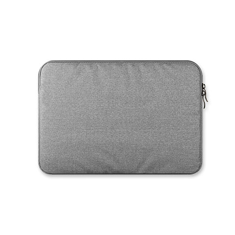 Housse Pochette Velour Tissu S03 pour Huawei Honor MagicBook Pro (2020) 16.1 Gris