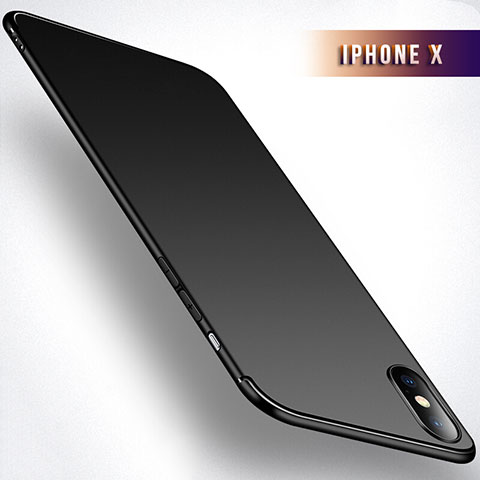 Housse Ultra Fine TPU Souple S02 pour Apple iPhone Xs Max Noir