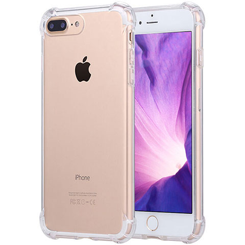 Housse Ultra Fine TPU Souple Transparente F02 pour Apple iPhone 7 Plus Clair