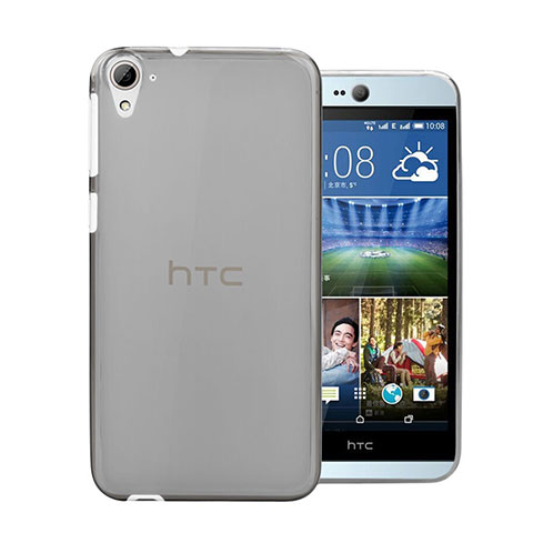 Housse Ultra Fine TPU Souple Transparente pour HTC Desire 826 826T 826W Gris