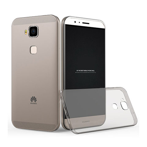 Housse Ultra Fine TPU Souple Transparente pour Huawei GX8 Gris