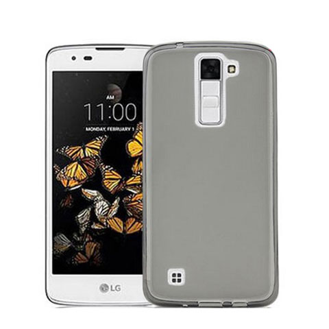 Housse Ultra Fine TPU Souple Transparente pour LG Stylus 2 Plus Gris