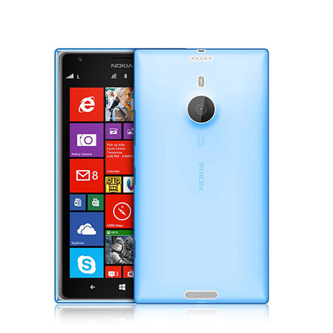 Housse Ultra Fine TPU Souple Transparente pour Nokia Lumia 1520 Bleu