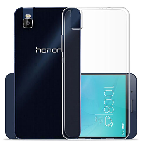 Housse Ultra Fine TPU Souple Transparente T02 pour Huawei Honor 7i shot X Clair