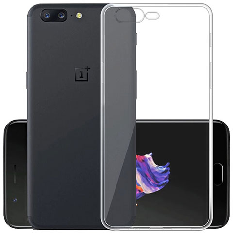 Housse Ultra Fine TPU Souple Transparente T02 pour OnePlus 5 Clair