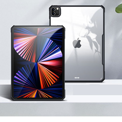 Housse Ultra Fine TPU Souple Transparente T04 pour Apple iPad Pro 11 (2022) Noir