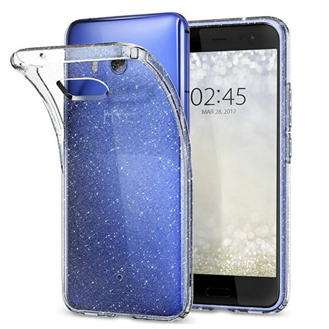 Housse Ultra Fine TPU Souple Transparente T04 pour HTC U11 Clair