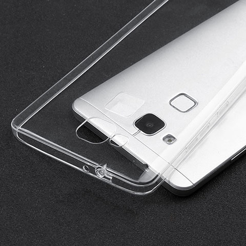 Housse Ultra Fine TPU Souple Transparente T04 pour Huawei Mate 7 Clair