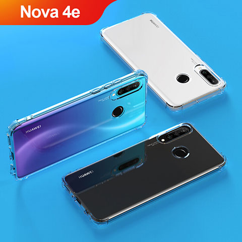 Housse Ultra Fine TPU Souple Transparente T04 pour Huawei Nova 4e Clair