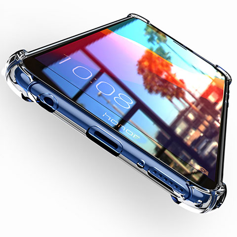 Housse Ultra Fine TPU Souple Transparente T04 pour Huawei Y7 (2018) Clair