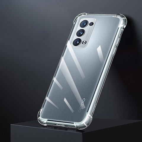 Housse Ultra Fine TPU Souple Transparente T04 pour Oppo Reno6 Pro 5G Clair