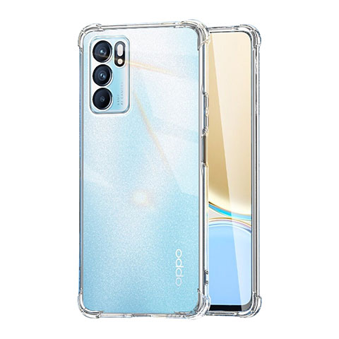 Housse Ultra Fine TPU Souple Transparente T04 pour Oppo Reno6 Pro 5G India Clair