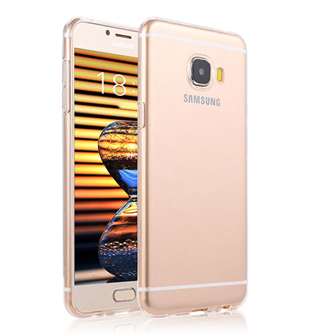 Housse Ultra Fine TPU Souple Transparente T04 pour Samsung Galaxy C5 Pro C5010 Clair