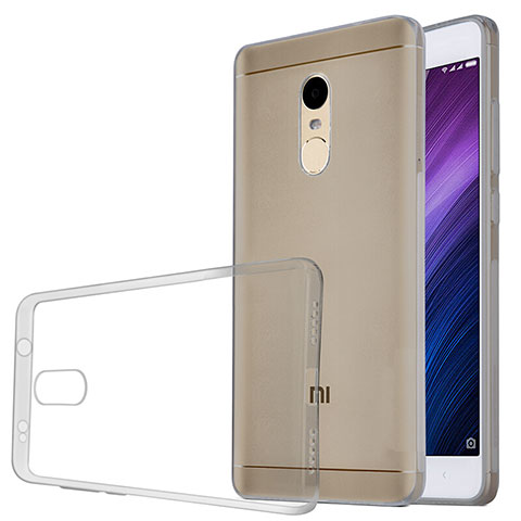 Housse Ultra Fine TPU Souple Transparente T04 pour Xiaomi Redmi Note 4 Standard Edition Gris