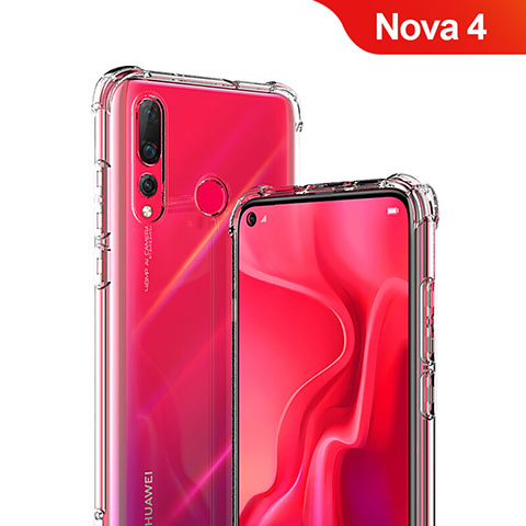 Housse Ultra Fine TPU Souple Transparente T05 pour Huawei Nova 4 Clair