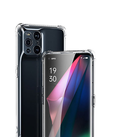 Housse Ultra Fine TPU Souple Transparente T05 pour Oppo Find X3 5G Clair