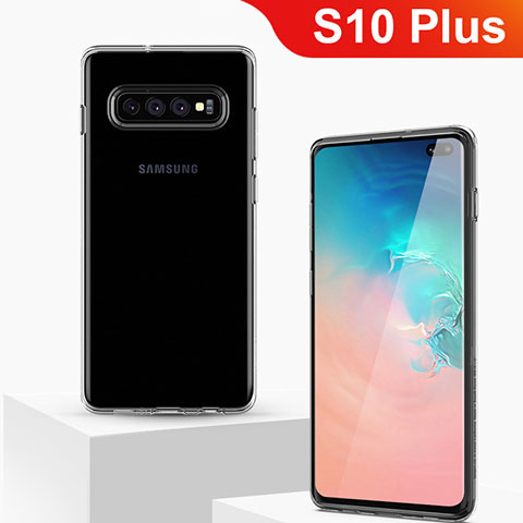 Housse Ultra Fine TPU Souple Transparente T05 pour Samsung Galaxy S10 Plus Clair