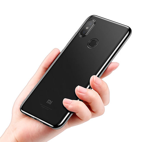 Housse Ultra Fine TPU Souple Transparente T05 pour Xiaomi Mi 8 SE Noir