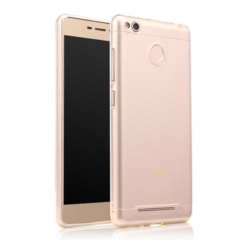 Housse Ultra Fine TPU Souple Transparente T07 pour Xiaomi Redmi 3S Clair