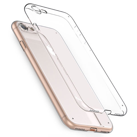 Housse Ultra Fine TPU Souple Transparente T08 pour Apple iPhone 7 Clair