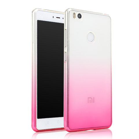 Housse Ultra Fine Transparente Souple Degrade pour Xiaomi Mi 4S Rose