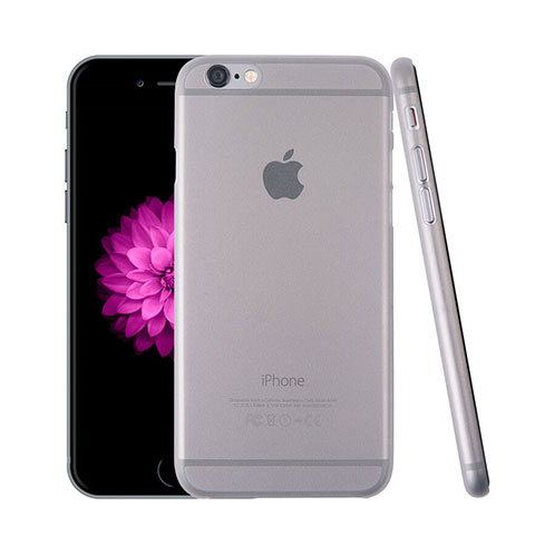 Housse Ultra Slim Mat Rigide Transparente pour Apple iPhone 6 Gris