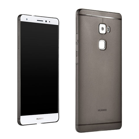 Housse Ultra Slim Silicone Souple Transparente pour Huawei Mate S Gris