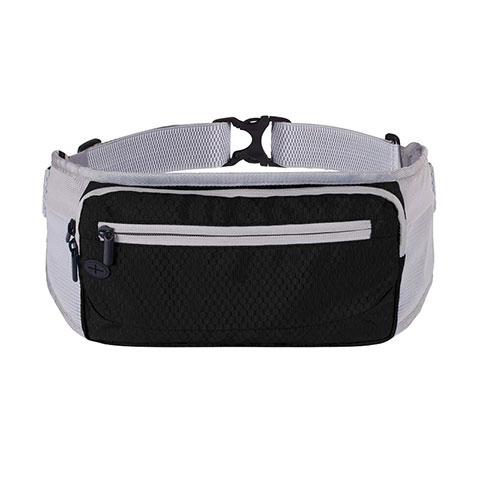 Sacs Banane Ceinture de Course Reglable Etanche Universel S15 Noir