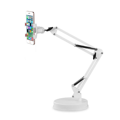 Support de Bureau Support Smartphone Universel K34 Blanc