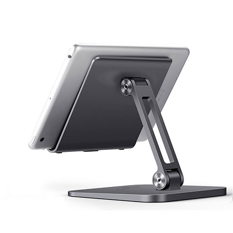 Support de Bureau Support Tablette Flexible Universel Pliable Rotatif 360 K17 pour Samsung Galaxy Tab S7 11 Wi-Fi SM-T870 Gris Fonce