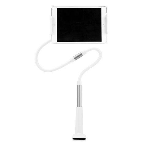 Support de Bureau Support Tablette Flexible Universel Pliable Rotatif 360 T33 pour Apple iPad Mini 3 Argent