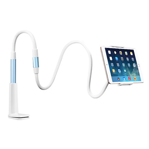 Support de Bureau Support Tablette Flexible Universel Pliable Rotatif 360 T33 pour Apple iPad Mini 5 (2019) Bleu Ciel