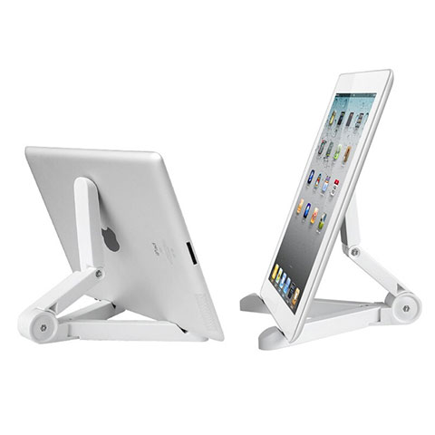 Support de Bureau Support Tablette Universel T23 pour Apple iPad Air 5 10.9 (2022) Blanc