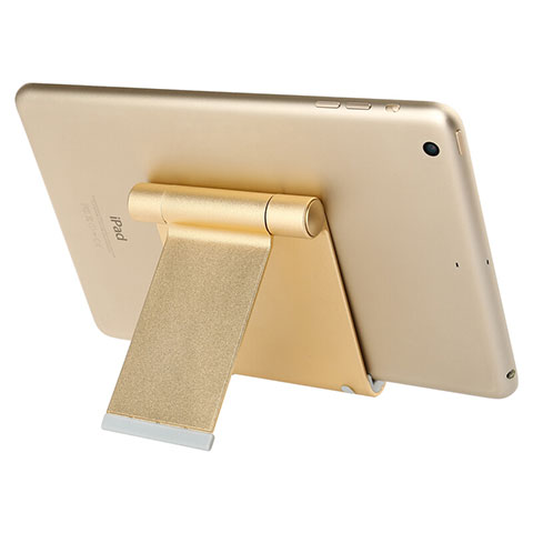 Support de Bureau Support Tablette Universel T27 pour Samsung Galaxy Tab E 9.6 T560 T561 Or