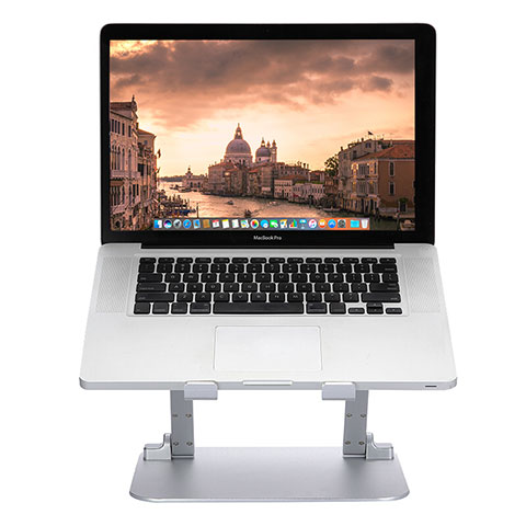 Support Ordinateur Portable Universel S08 pour Apple MacBook Air 11 pouces Argent