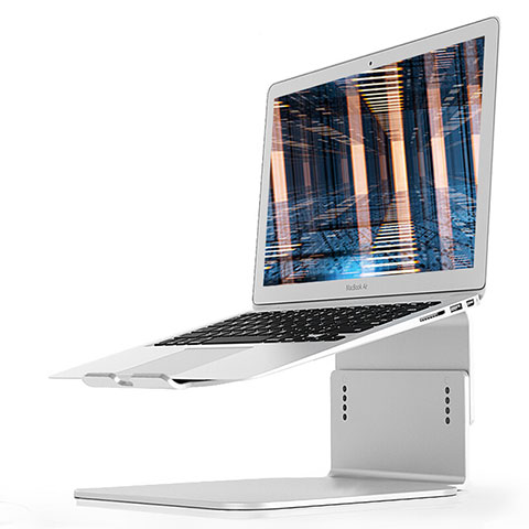 Support Ordinateur Portable Universel S09 pour Apple MacBook Air 13 pouces (2020) Argent