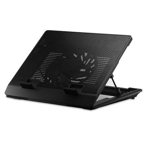 Support Ordinateur Portable Ventilateur de Refroidissement Radiateur Universel 9 Pouces a 16 Pouces M23 pour Samsung Galaxy Book S 13.3 SM-W767 Noir